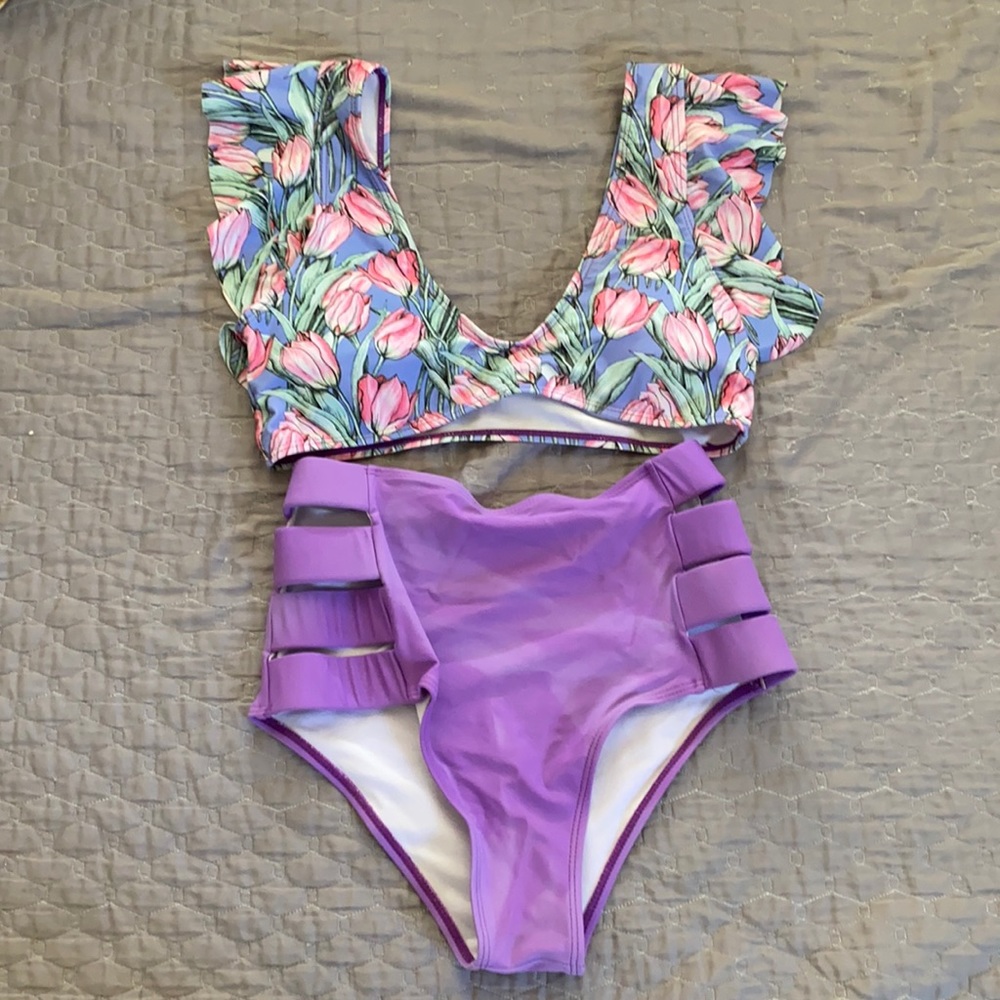 Floral Bathing Suit